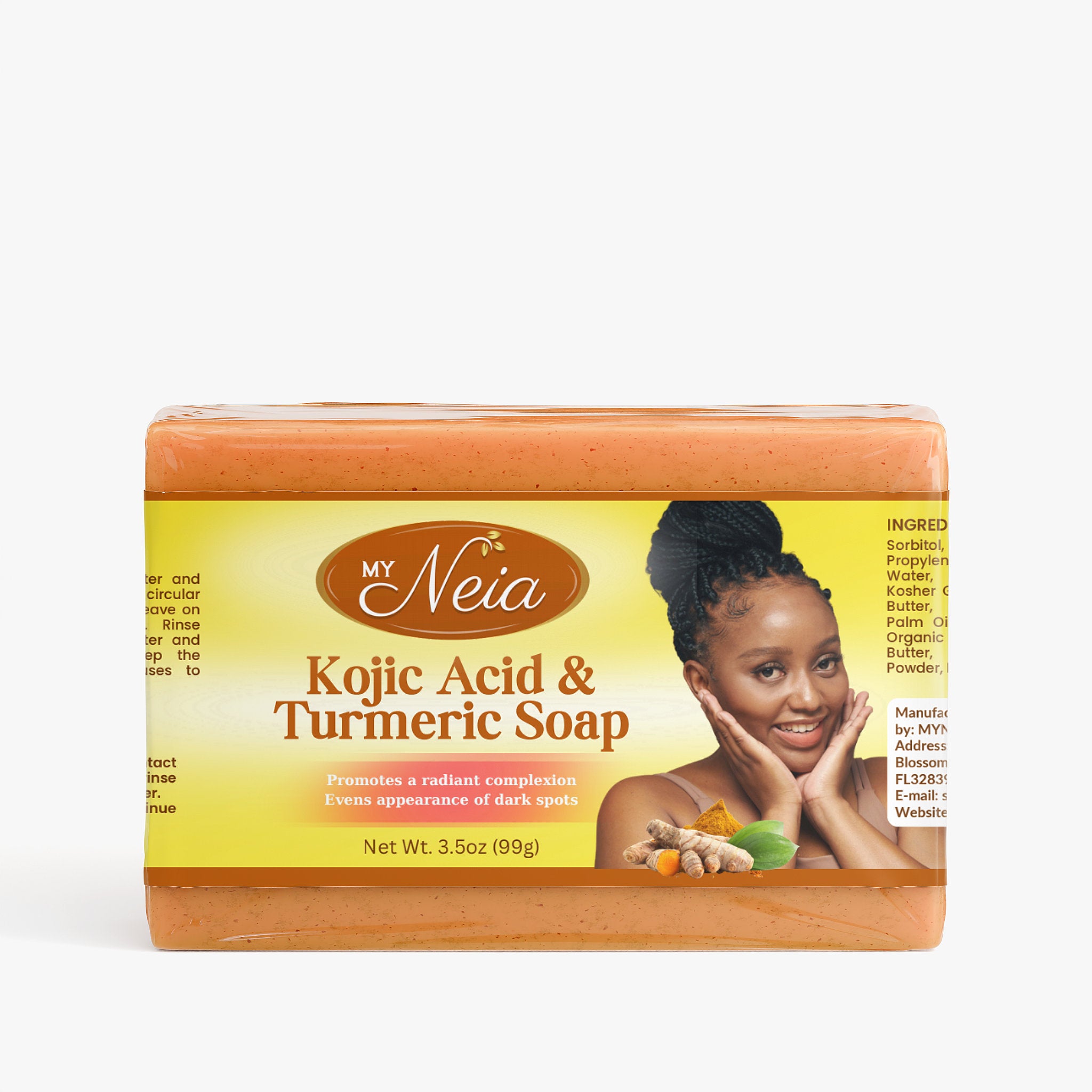 Kojic Acid & Turmeric Soap
