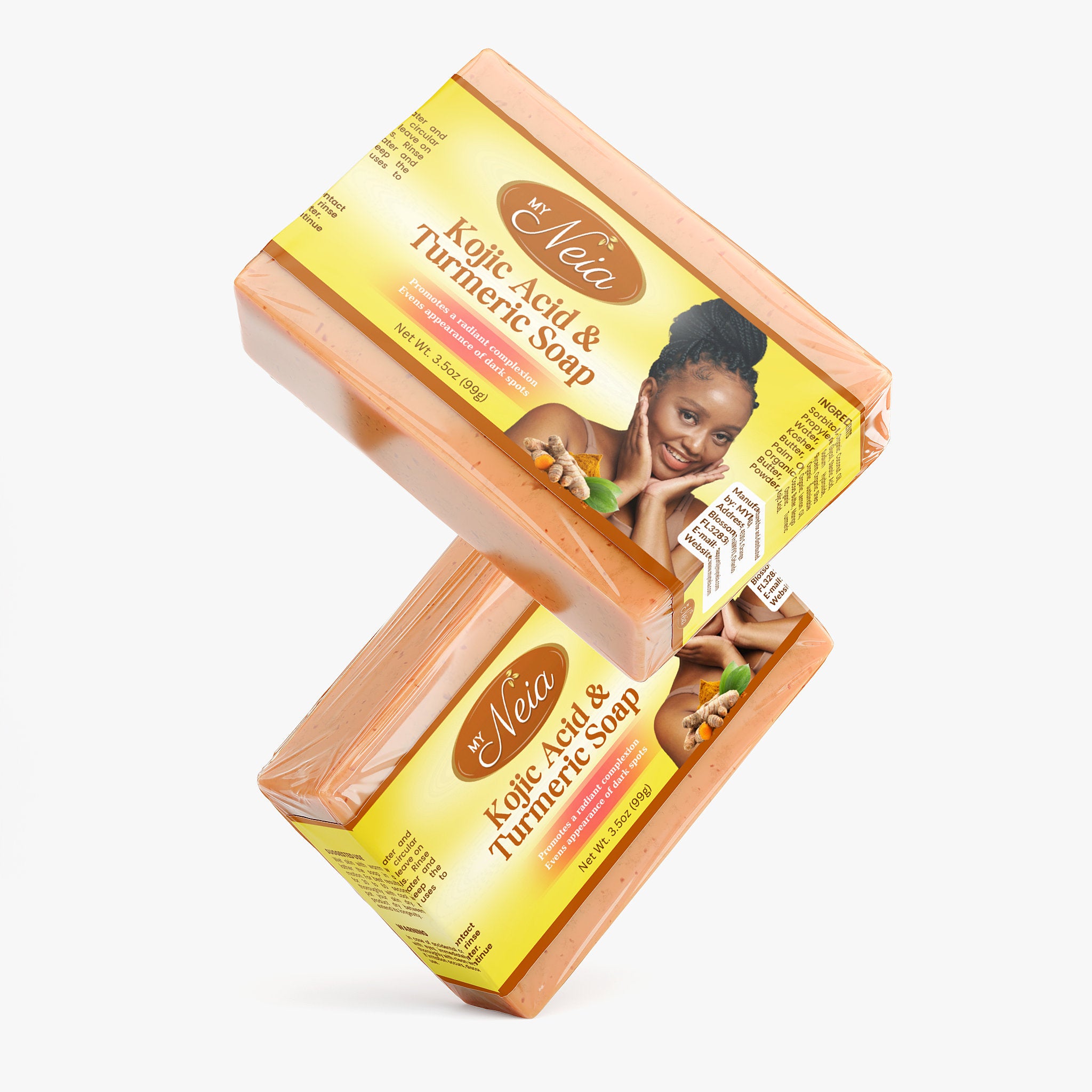 Kojic Acid & Turmeric Soap